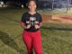 Adriana Miller was named to the all-tournament team after Hoke softball had a successful run in the Slugfest tourney. (Photo courtesy HCHS Bucks Softball)