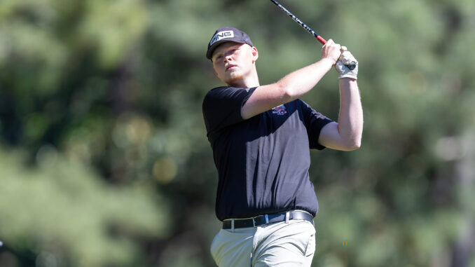 Hoke County competed in the NCHSAA 4A State individual championships at Pinehurst No. 9 earlier this week. The Bucks were led by captains senior Robert Reedy and junior Jordan Palmer. ‌ (Jason Jackson of JSK Photography LLC)