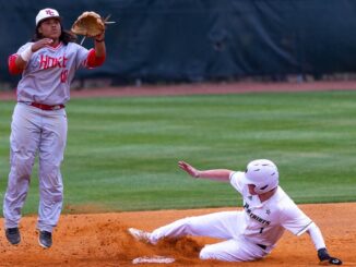 EJ Carter makes a play at second base during a game against Pinecrest earlier this season. Carter will be one of a group of promising rising seniors for the Bucks next year. (David Sinclair)