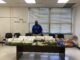 Antonio Covington poses before a Boss’s Day luncheon while serving as principal of East Hoke Middle School last year. Covington will take on a new role, as athletic director for Hoke County High School, on July 1. (Covington’s Twitter/X account)