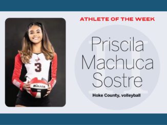 Priscila Machuca Sostre is a senior on the Hoke County volleyball team.